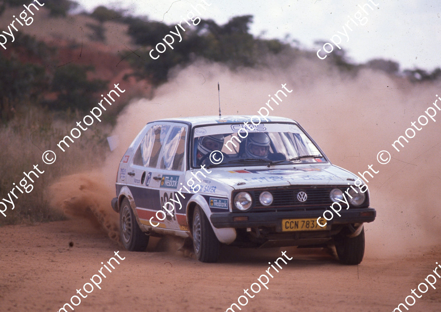 1989 WEsbank Rally 21 Paolo Piazza-Musso, Gillian Tarlton Golf11 GTi (Colin Watling Photographic) (43)
