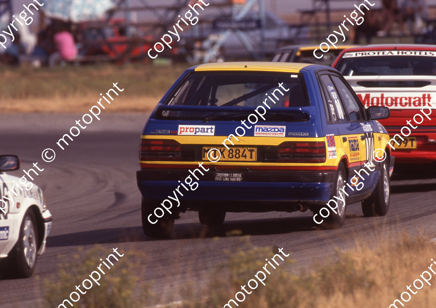 1989 Welkom Stannic 70 Ben Morgenrood Mazda (Colin Watling Photographic) (12)