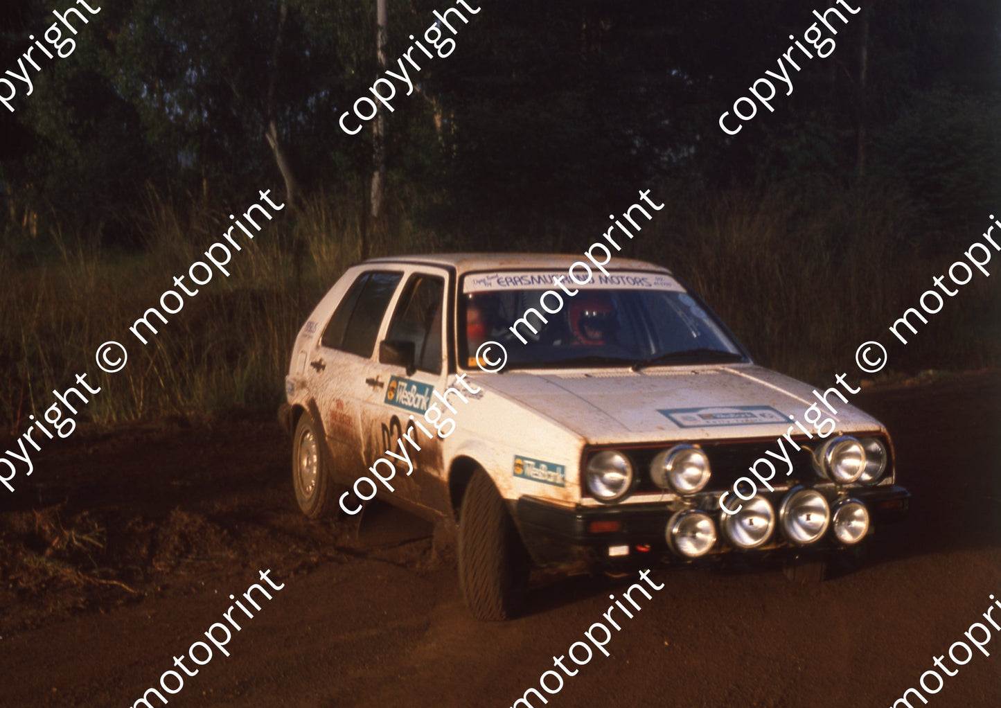 1989 Wesbank rally 20 Louis Parsons....Golf (Colin Watling Photographic) (20)