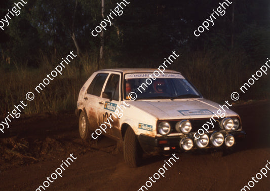 1989 Wesbank rally 20 Louis Parsons....Golf (Colin Watling Photographic) (20)