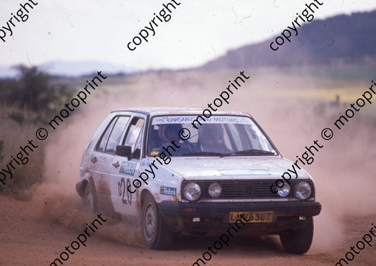 1989 Wesbank rally 20 Louis Parsons....Golf (Colin Watling Photographic) (32)