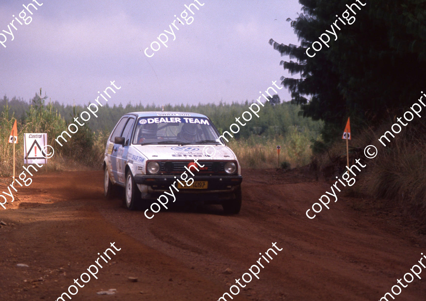 1990 Castrol Intnl 14 Paolo Piazza-Musso, Gill Tarlton VW Golf (R Swan) (9)
