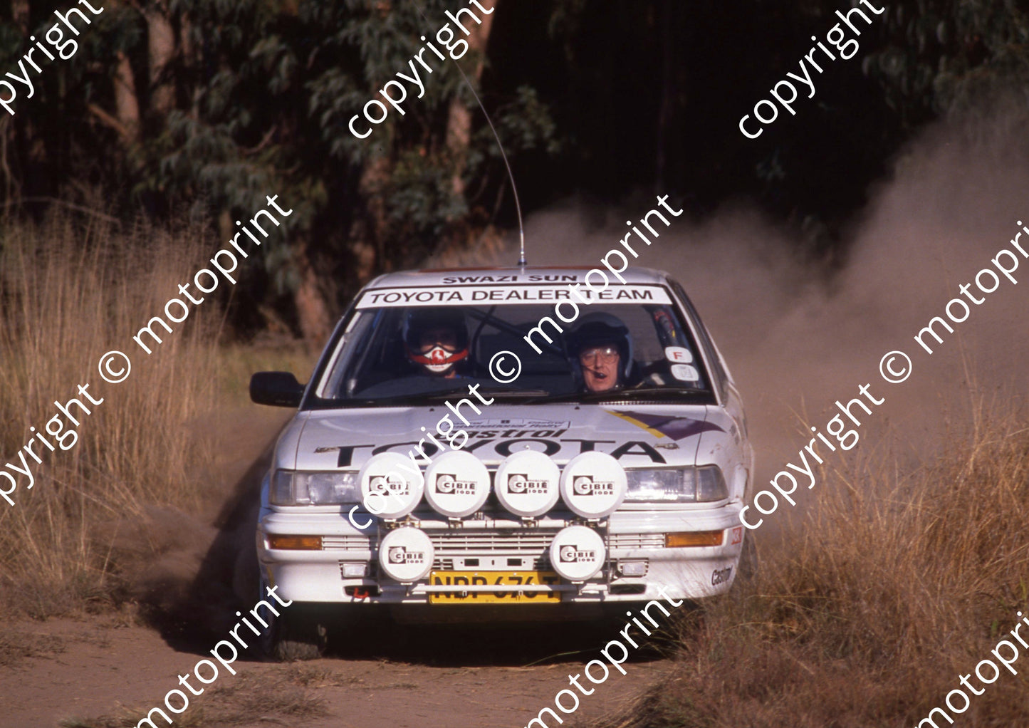 1990 Castrol Intnl 8 Nic de Waal, Guy Hodgson Toyota (R Swan) (7)