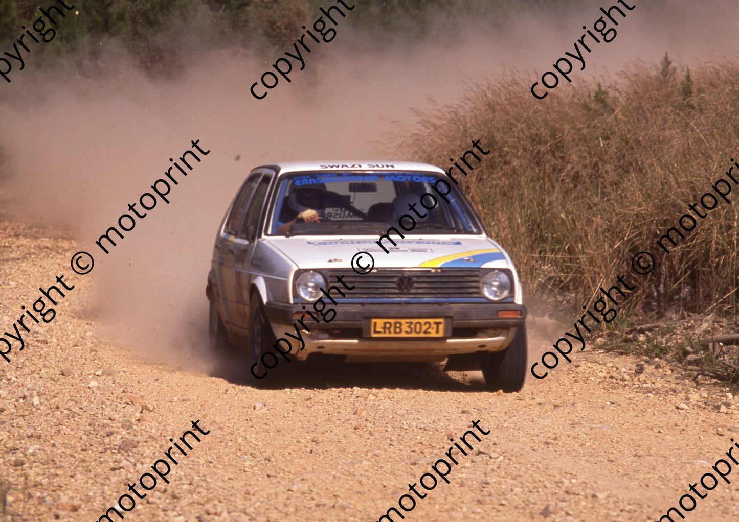 1990 Castrol Intnl Rally 22 Tony Ball, Tony Babb Golf 8th (Colin Watling Photographic)266 (31)