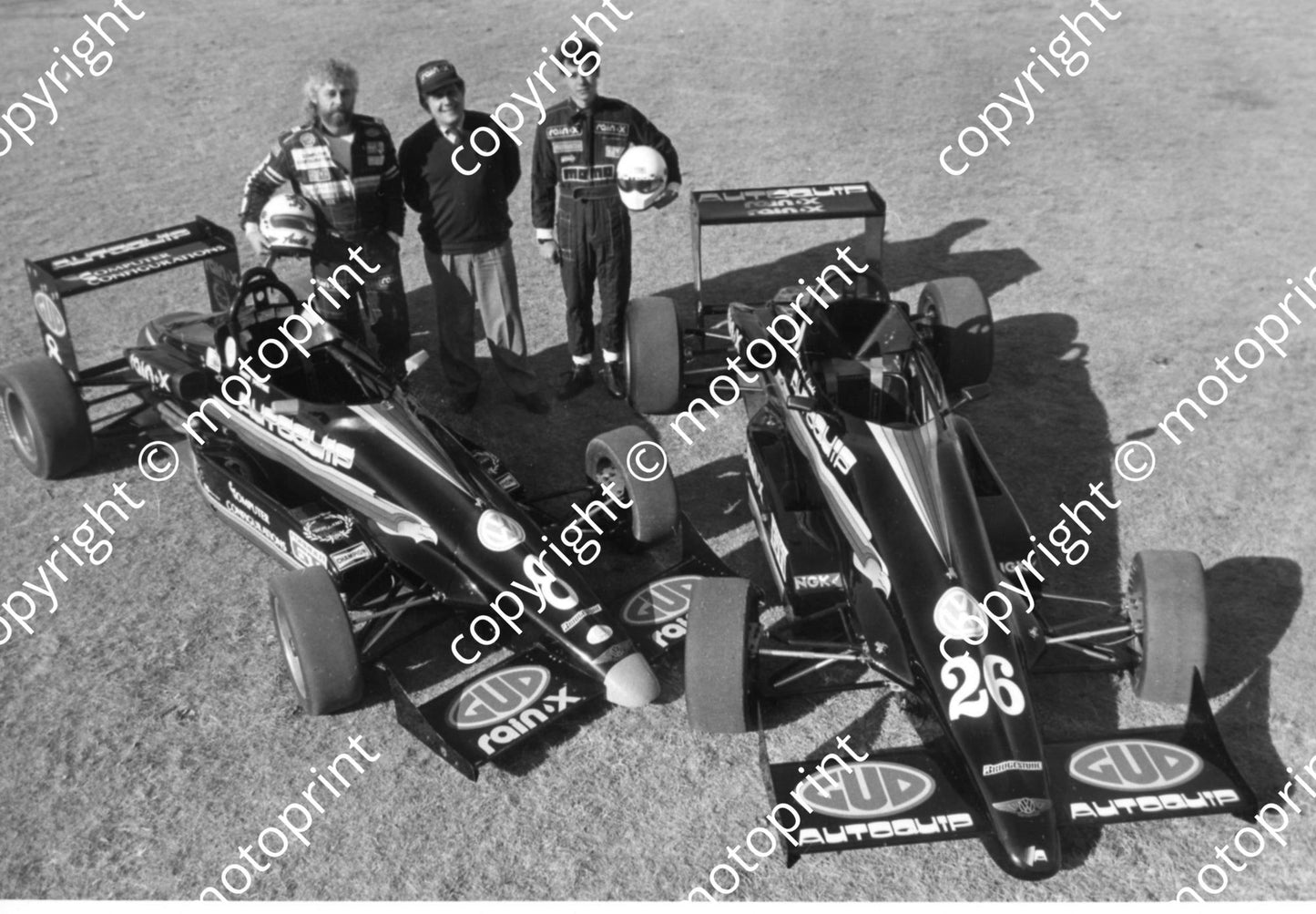 1990 GTi Andy Payne, Bruce Joelson Rain-X sponsor, Shaun van der Linde and Matt-a-DAW cars 627