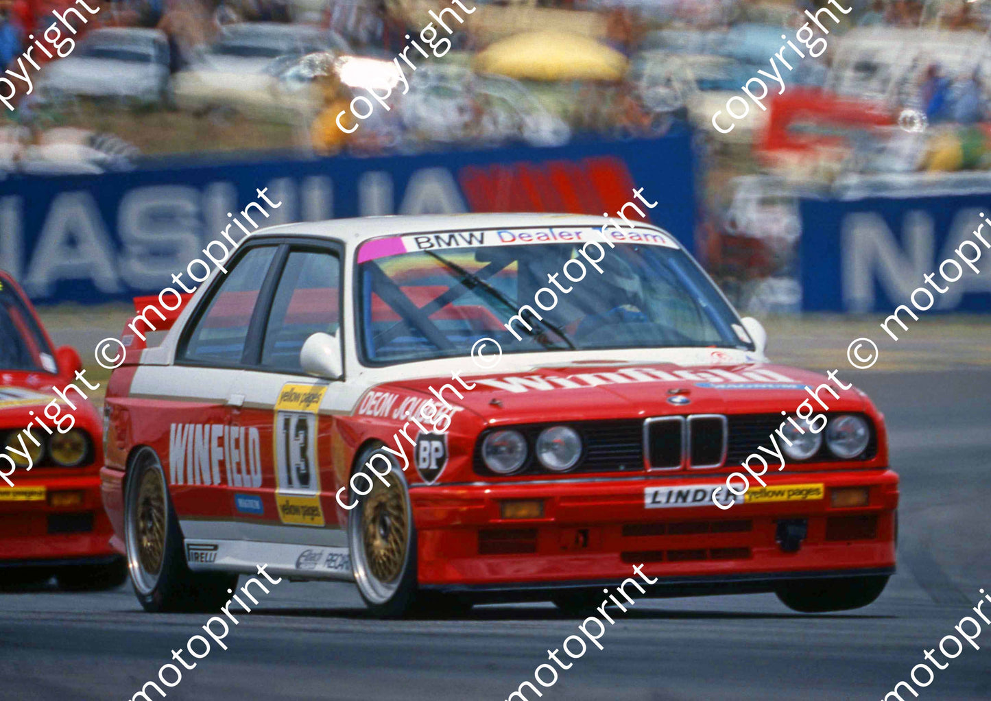 1990 Kya DTM 13 Deon Joubert BMW Winfield SCANNED A4 20X30 CM (Courtesy Roger Swan) (6)