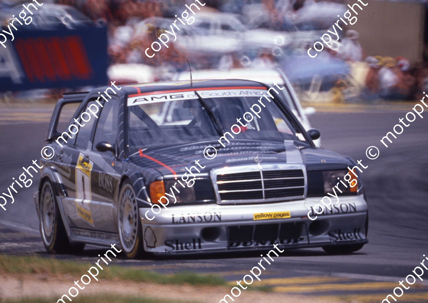 1990 Kya DTM 1 Klaus Ludwig Mercedes Konig Pilsener SCANNED A4 20X30 CM (Courtesy Roger Swan) (22)