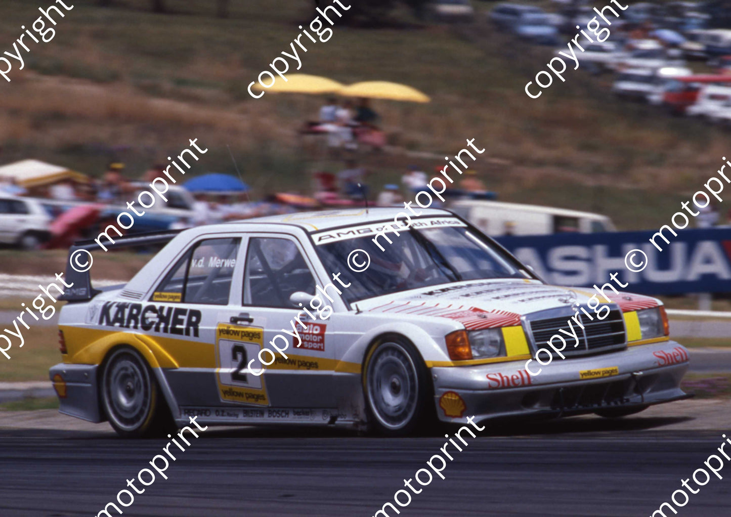 1990 Kya DTM 2 Sarel van der Merwe Mercedes Karcher (Courtesy Roger Swan) (3)