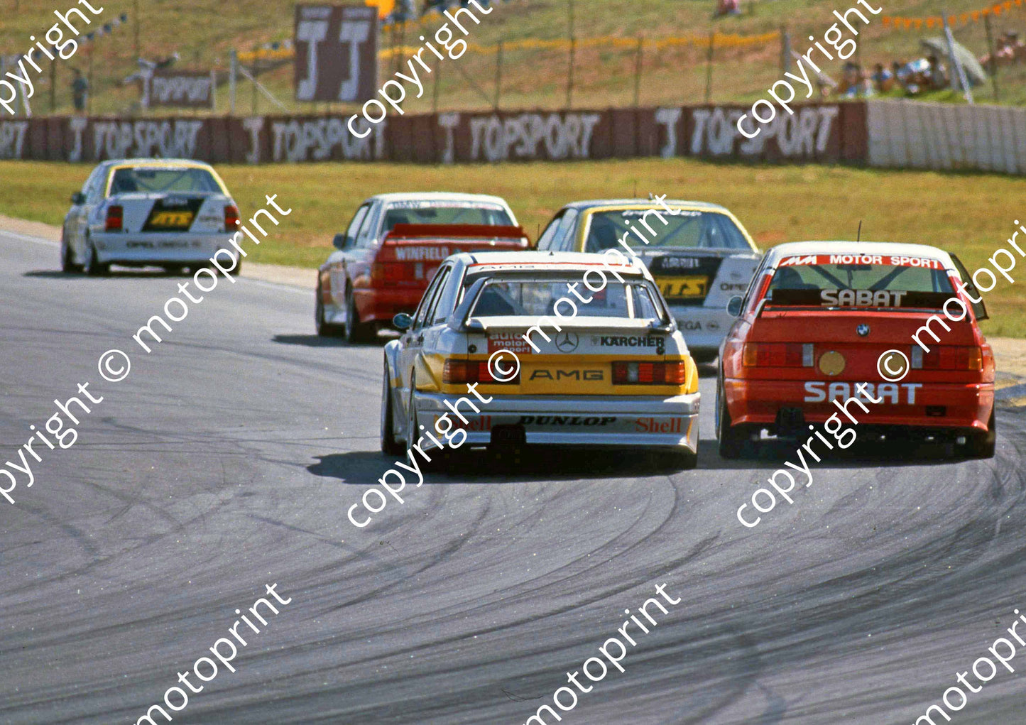 1990 Kya DTM 30 Murmann-Mark de Nobrega BMW 2 Sarel van der Merwe Mercedes Karcher (Courtesy Roger Swan) 202