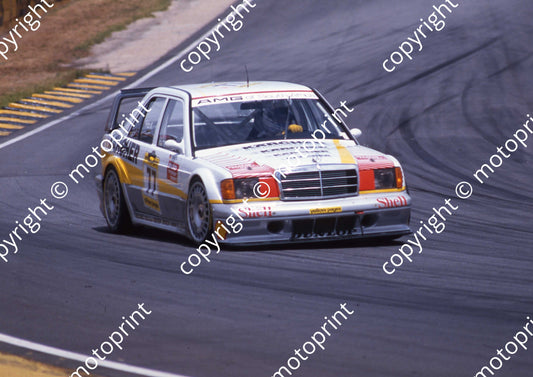 1990 Kya DTM 77 Fritz Kreuspointner Mercedes Karcher SCANNED A4 20X30 CM (Courtesy Roger Swan) (2)