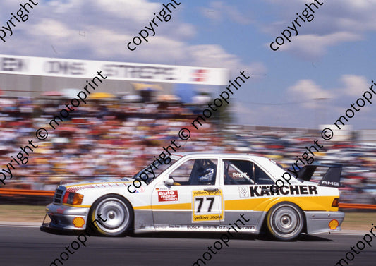 1990 Kya DTM 77 Fritz Kreuspointner Mercedes Karcher SCANNED A4 20X30 CM (Courtesy Roger Swan) (4)