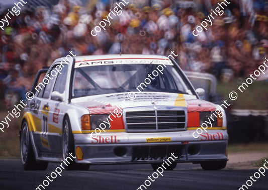 1990 Kya DTM 77 Fritz Kreuspointner Mercedes Karcher SCANNED A4 20X30 CM (Courtesy Roger Swan) (7)