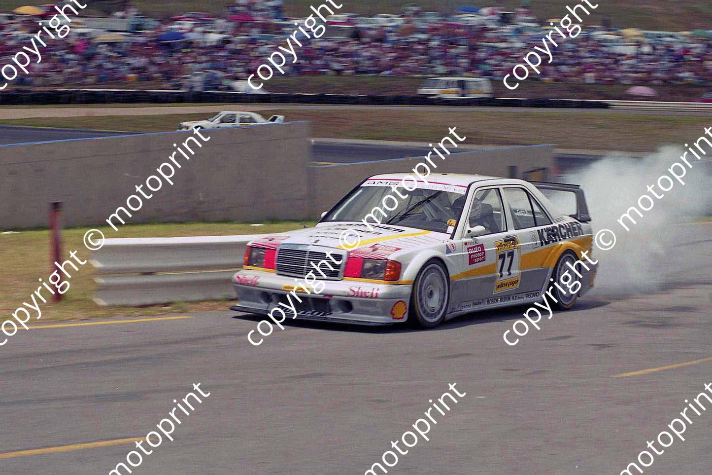 1990 Kya DTM 77 Fritz Kreutzpointner Mercedes (Courtesy Colin Burgess) (8)