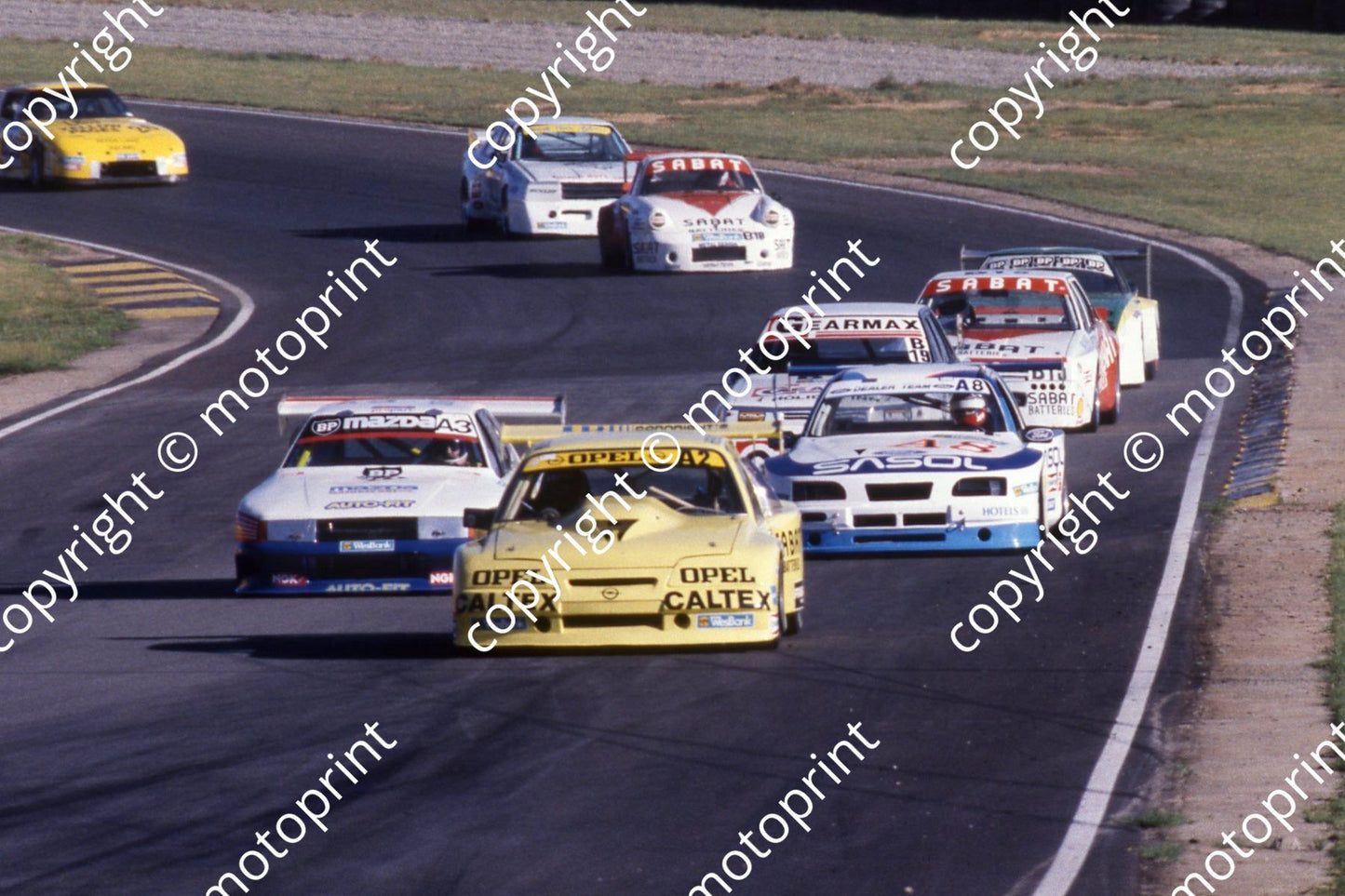 1990 Kya DTM Wesbank A2 Willie Hepburn Opel Rekord A3 Mazda A8 Graham Duxbury Sapphire 509