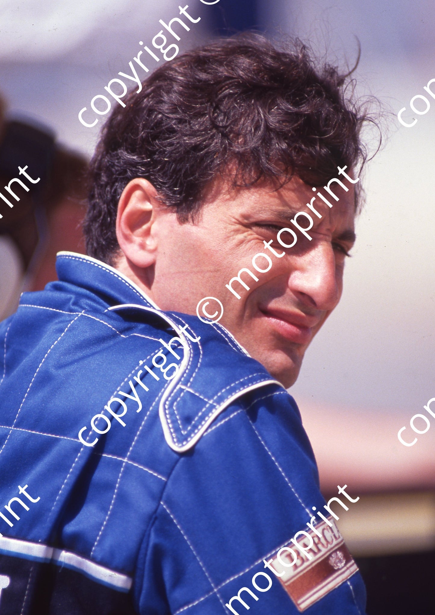 1990 Kya F1 Williams test Riccardo Patrese (Colin Watling Photographic) (9)