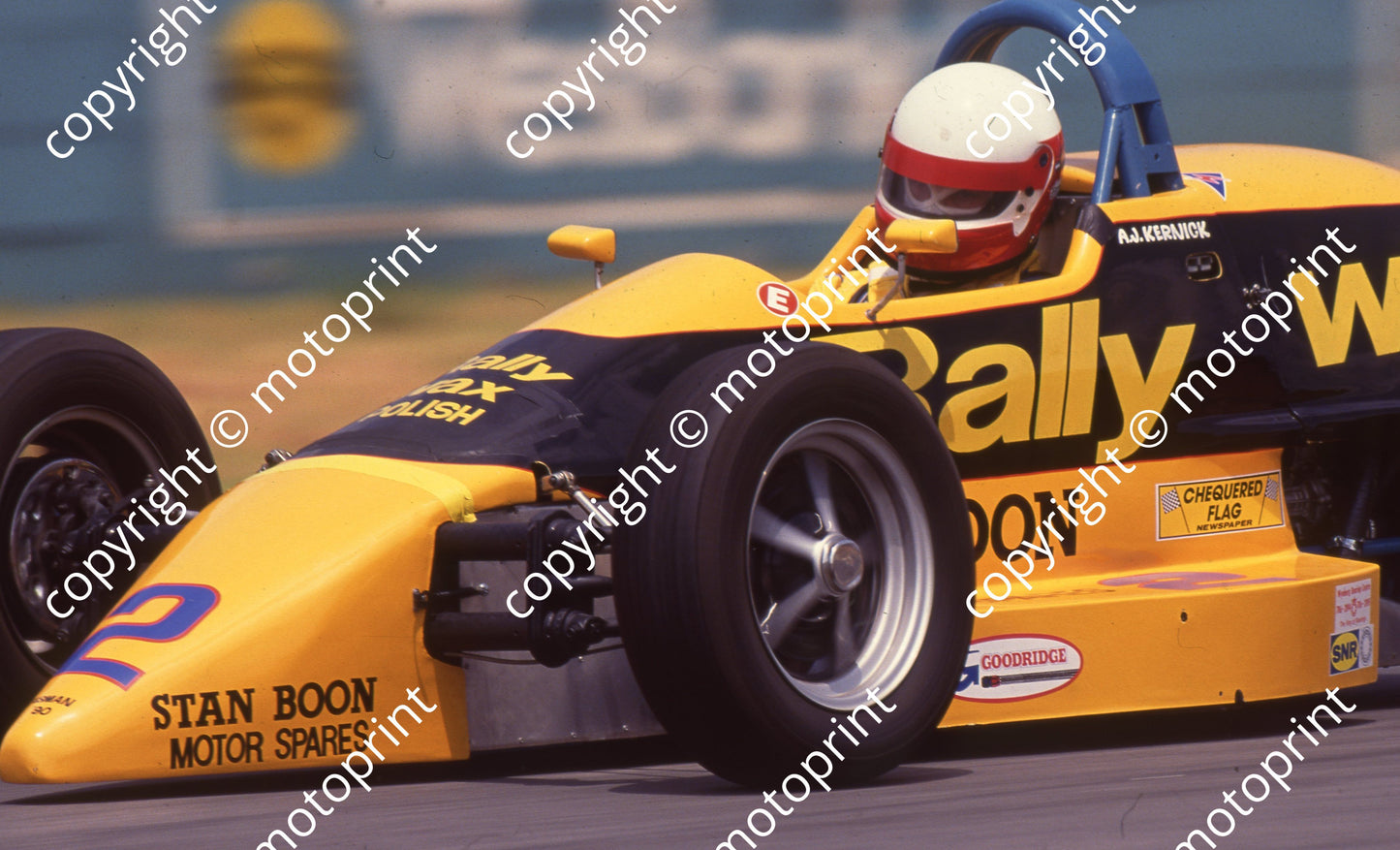 1990 Kya FV 2 Alan Kernick Tasman 190 (Colin Watling Photographic)