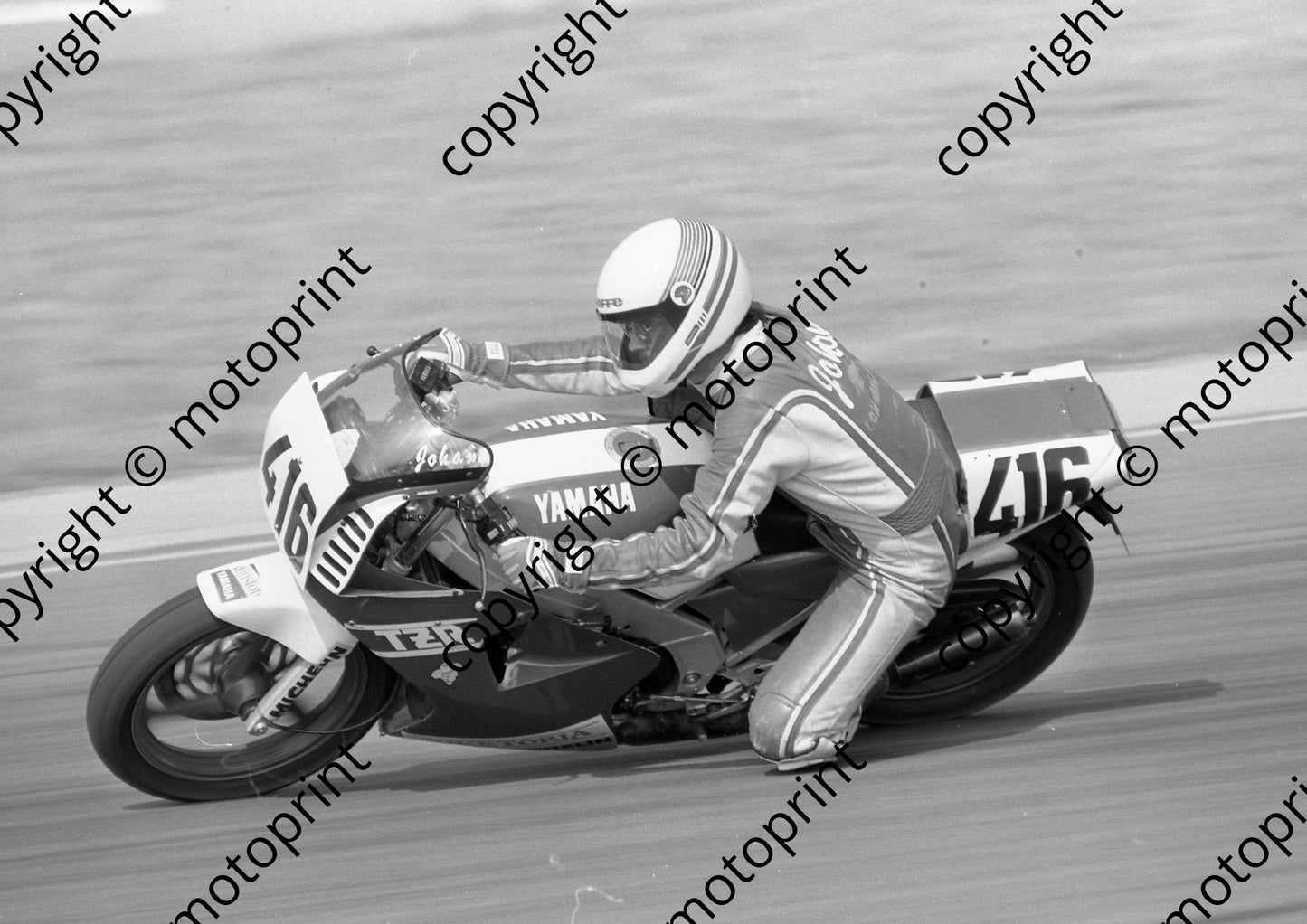 1990 Kya MC 416 Johan vd Merwe Yamaha TZR(Colin Watling Photographic)