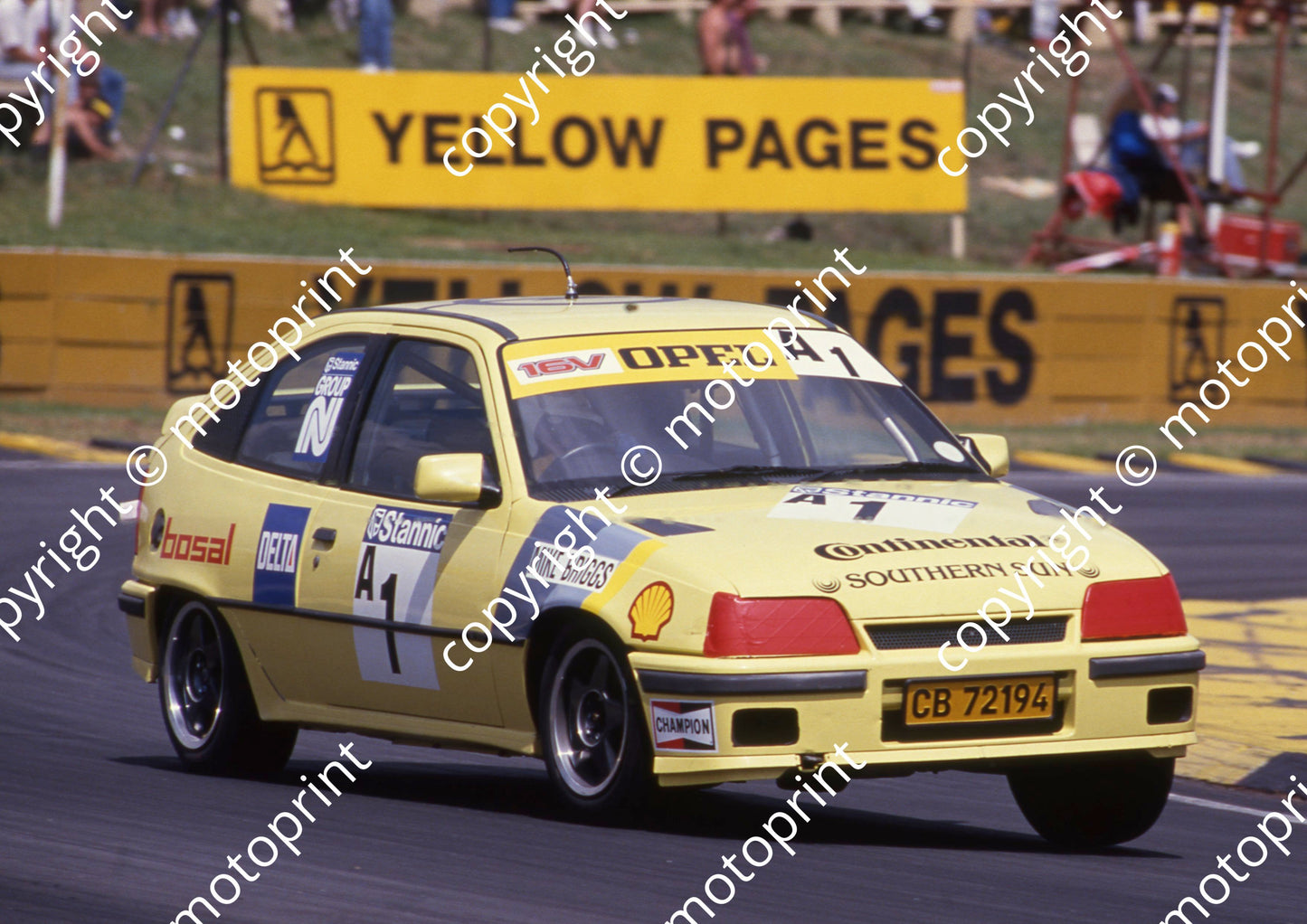 1990 Kya Stannic A1 Michael Briggs Opel 16V scanned 20x30cm (Roger Swan) (1)