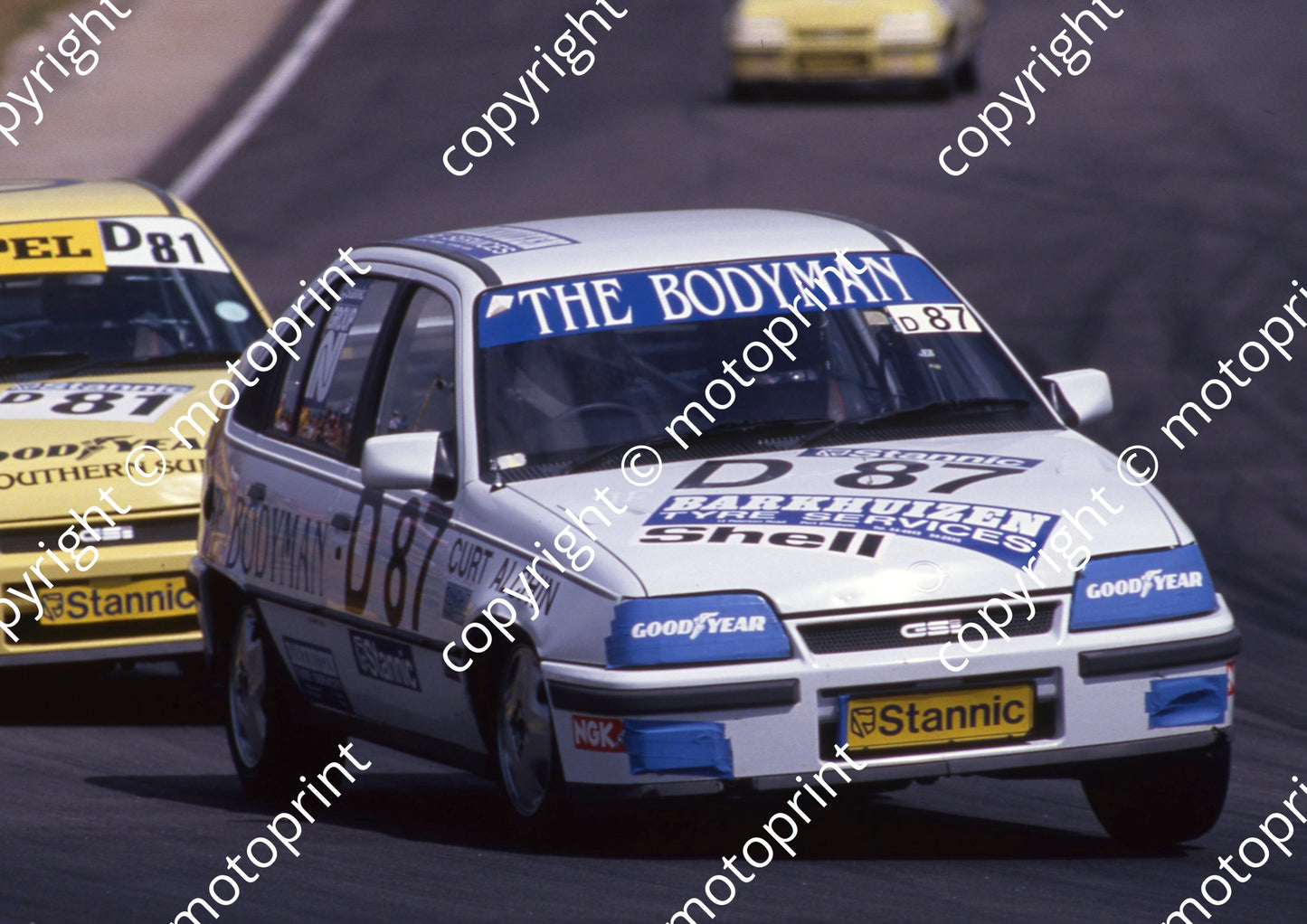 1990 Kya Stannic D87 Curt Alchin Opel GS scanned A4 (20x30cm) (Courtesy Roger Swan) (2)