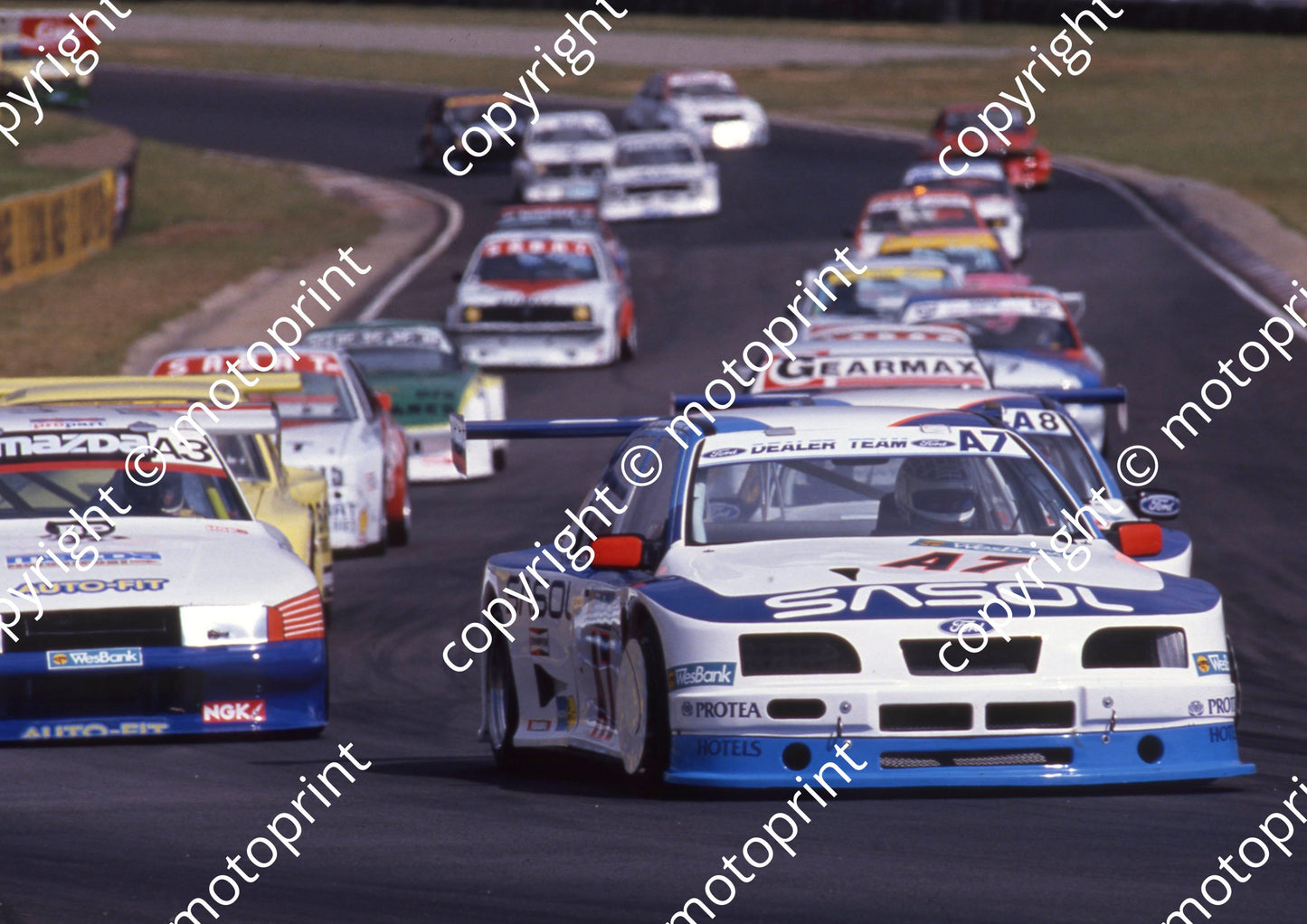 1990 Kya Wes A7 G Fouche Sapphire A3 Morgenrood Mazda scan(20x30cm) (Roger Swan) (9)