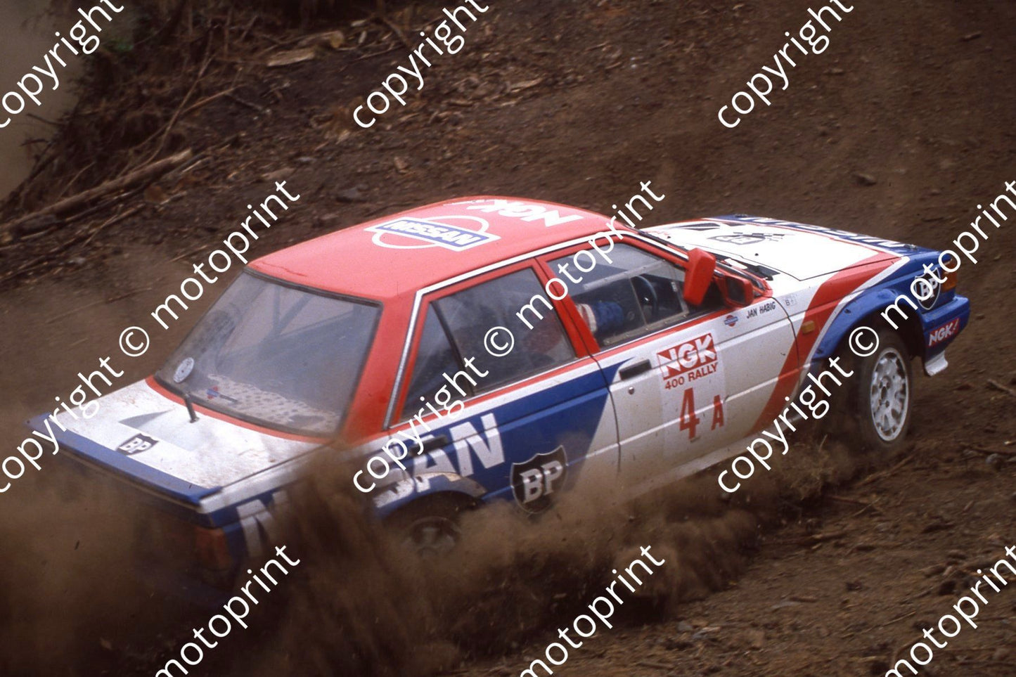 1990 NGK A4 Jan Habig, Douglas Judd Nissan (13) (courtesy Roger Swan) (14)