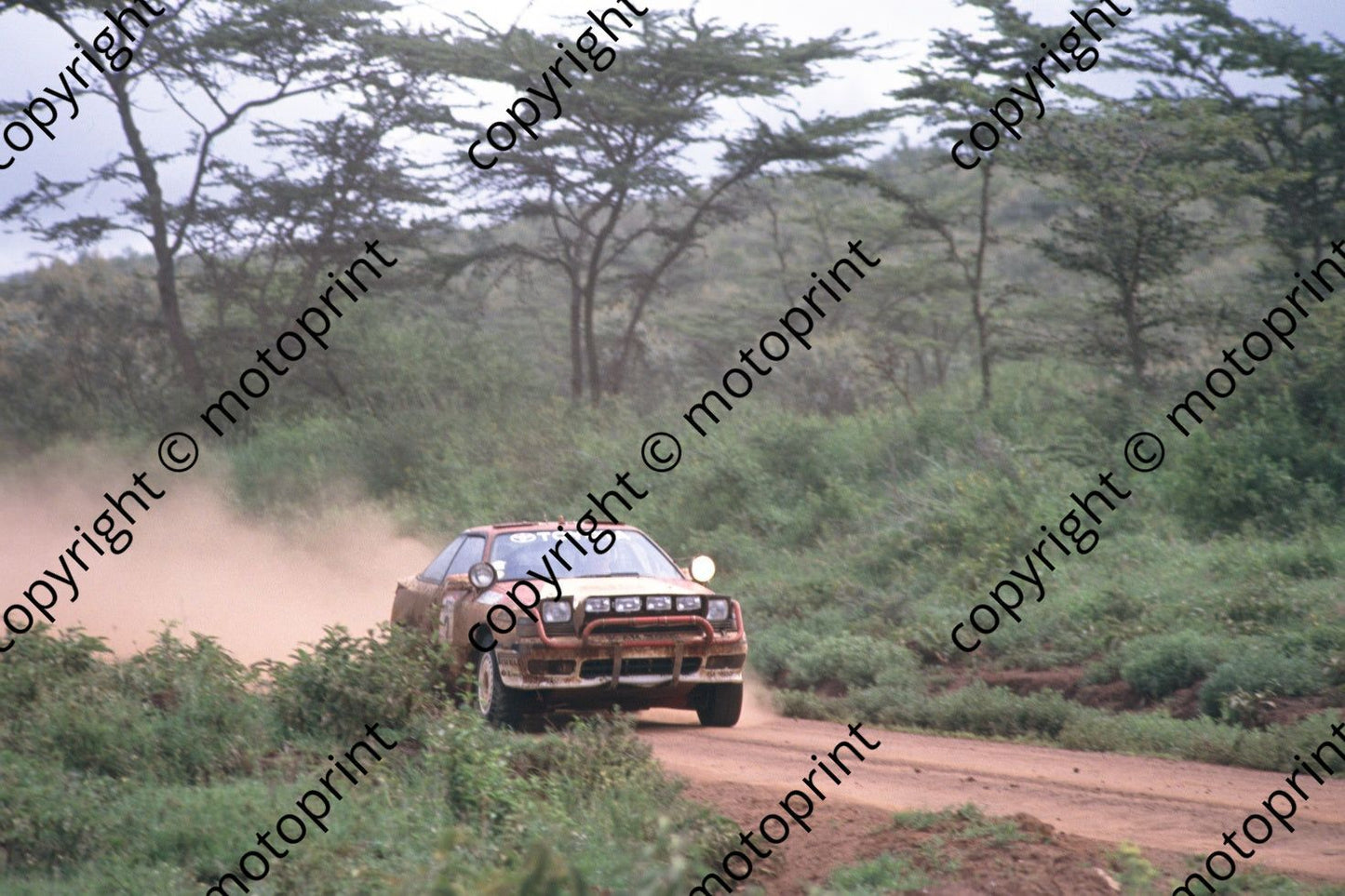 1990 Safari 3 Bjorn Waldegard, Fred Gallagher Toyota Celica GT-4 (courtesy Roger Swan) (118)