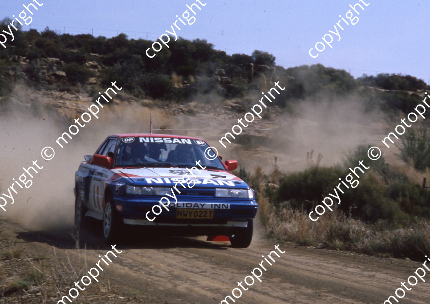 1990 Stannic Mtn A3 Hannes Grobler, Piet Swanepoel Nissan Sentra (courtesy Roger Swan) (121)