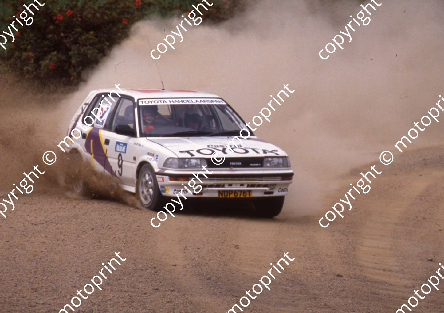 1990 Tour de Valvoline 9 Nic de Waal, Guy Hodgson Confirm Toyota (courtesy R Swan) (2)