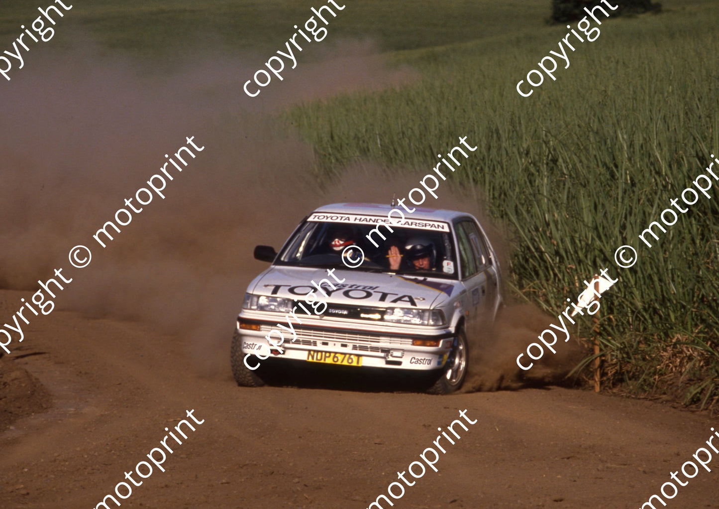 1990 Tour de Valvoline 9 Nic de Waal, Guy Hodgson Confirm Toyota (courtesy R Swan) (4)