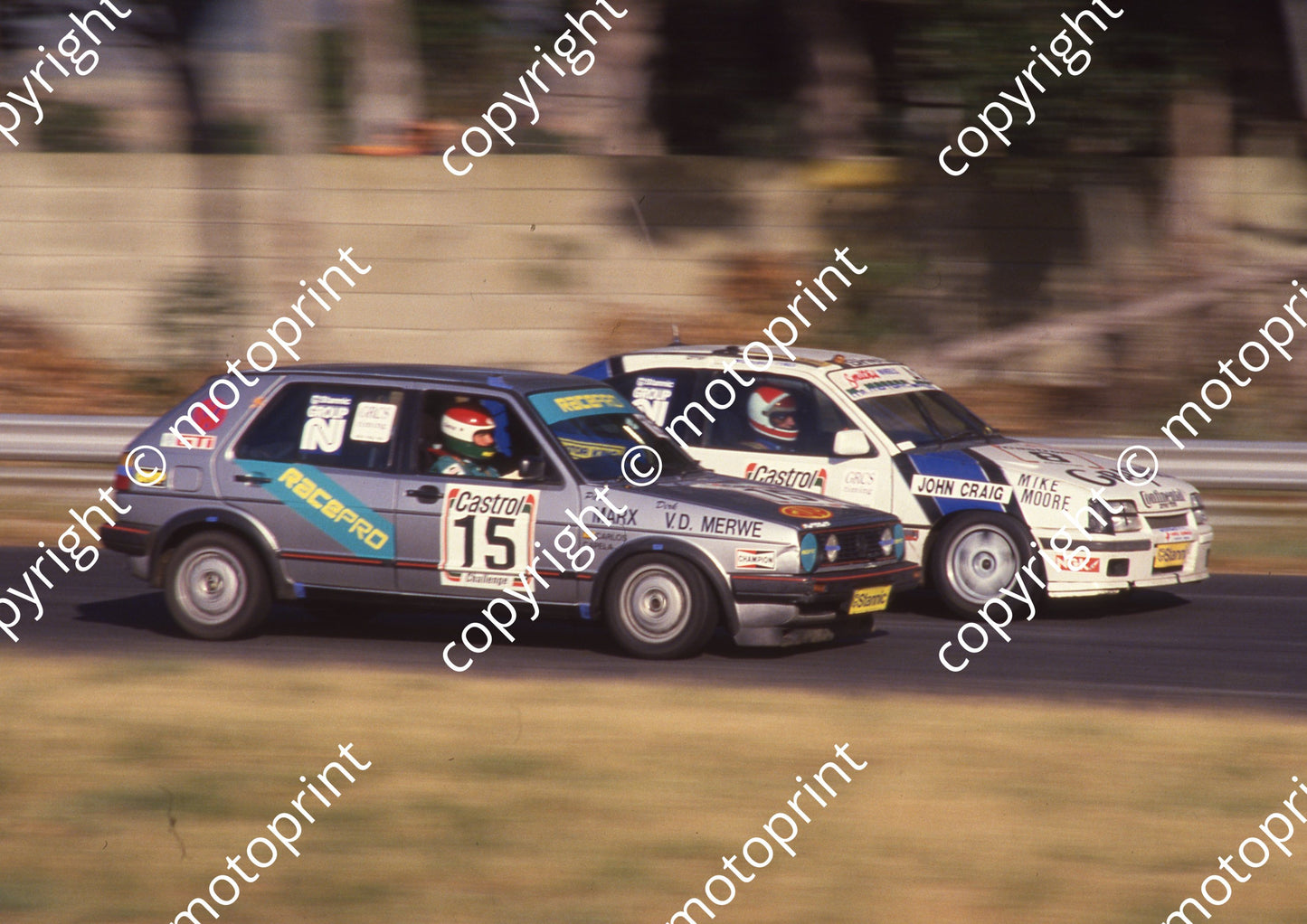 1991 Castrol 7 Hr 15 P Marx, D vd Merwe Golf, J Craig, M Moore (Watling)