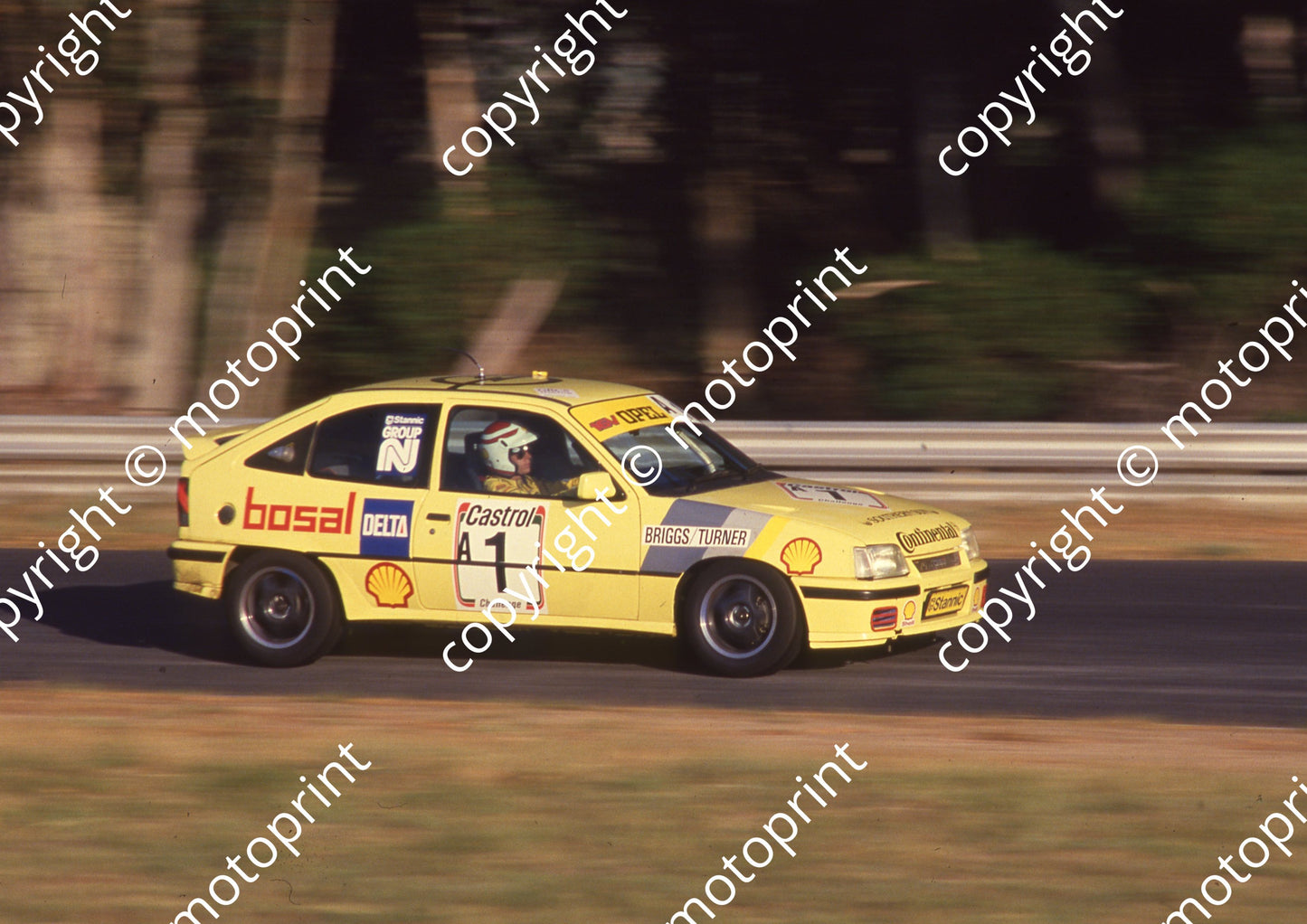 1991 Castrol 7 Hr 1 Mike Briggs, Roddy Turner Opel (Colin Watling Photographic) (7)