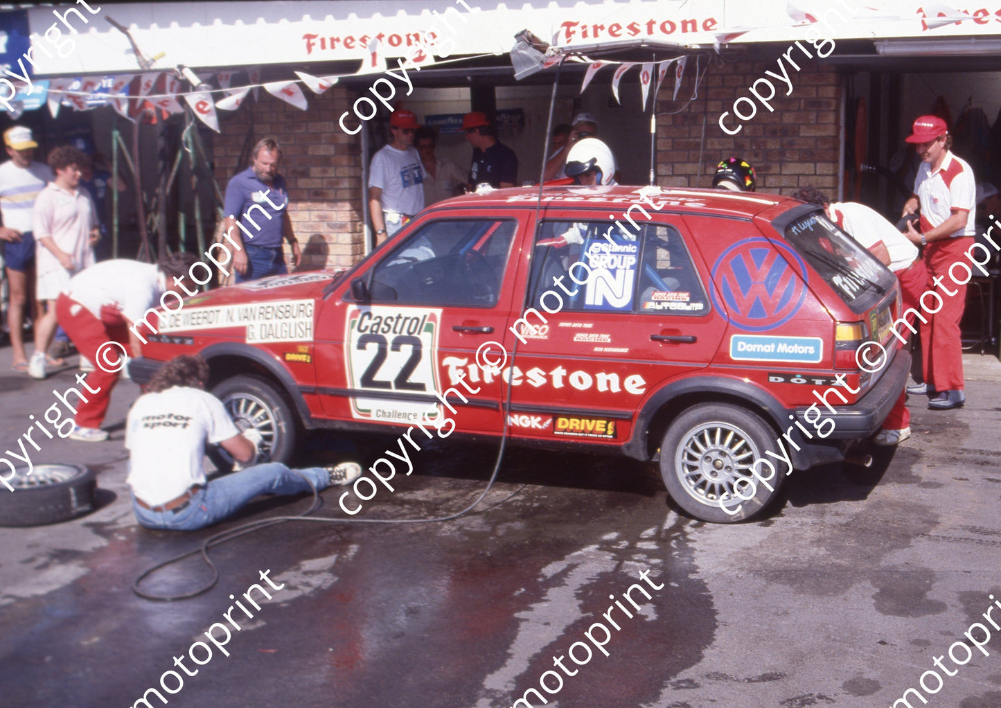 1991 Castrol 7 Hr 22 G de Weerdt, G Dalglish, N van Rensburg Golf (Watling) (2)
