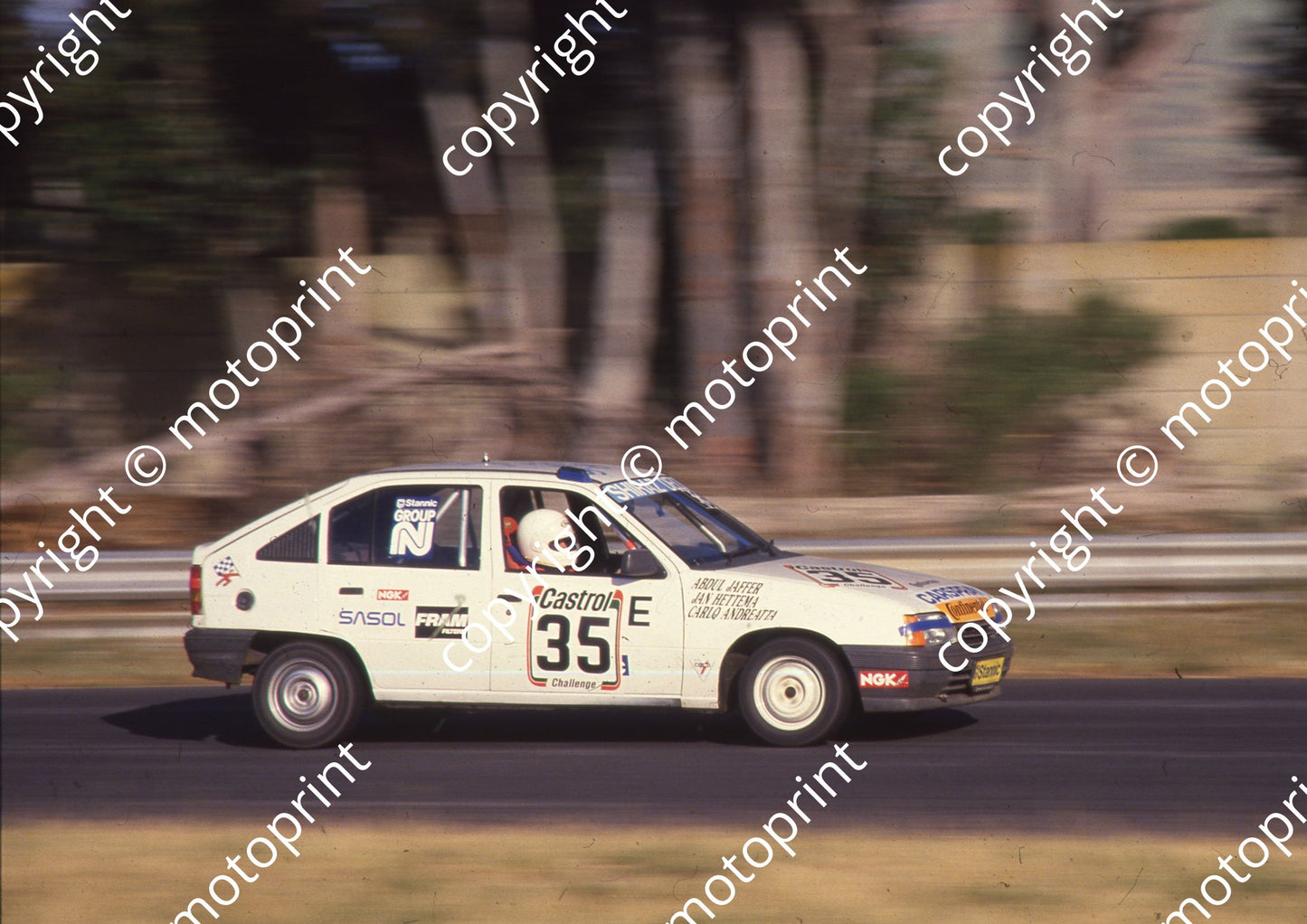 1991 Castrol 7 Hr 35 Abdul Jaffer, Jan Hettema, Carlo Andreatta (Colin Watling Photographic)
