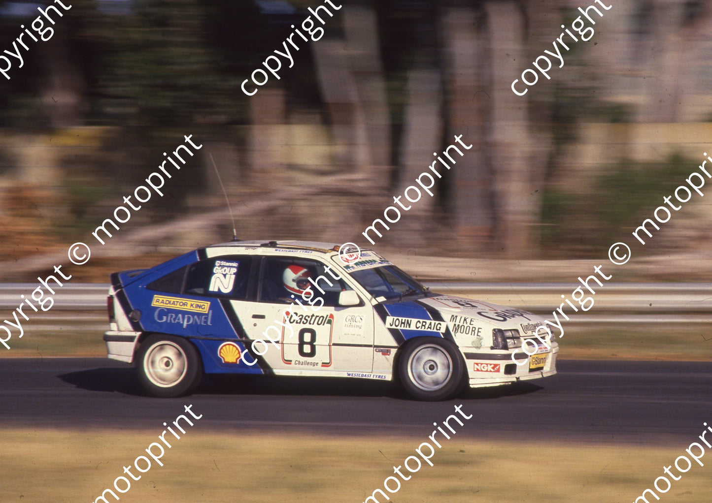 1991 Castrol 7 Hr 8 John Craig, Mike Moore (Colin Watling Photographic)