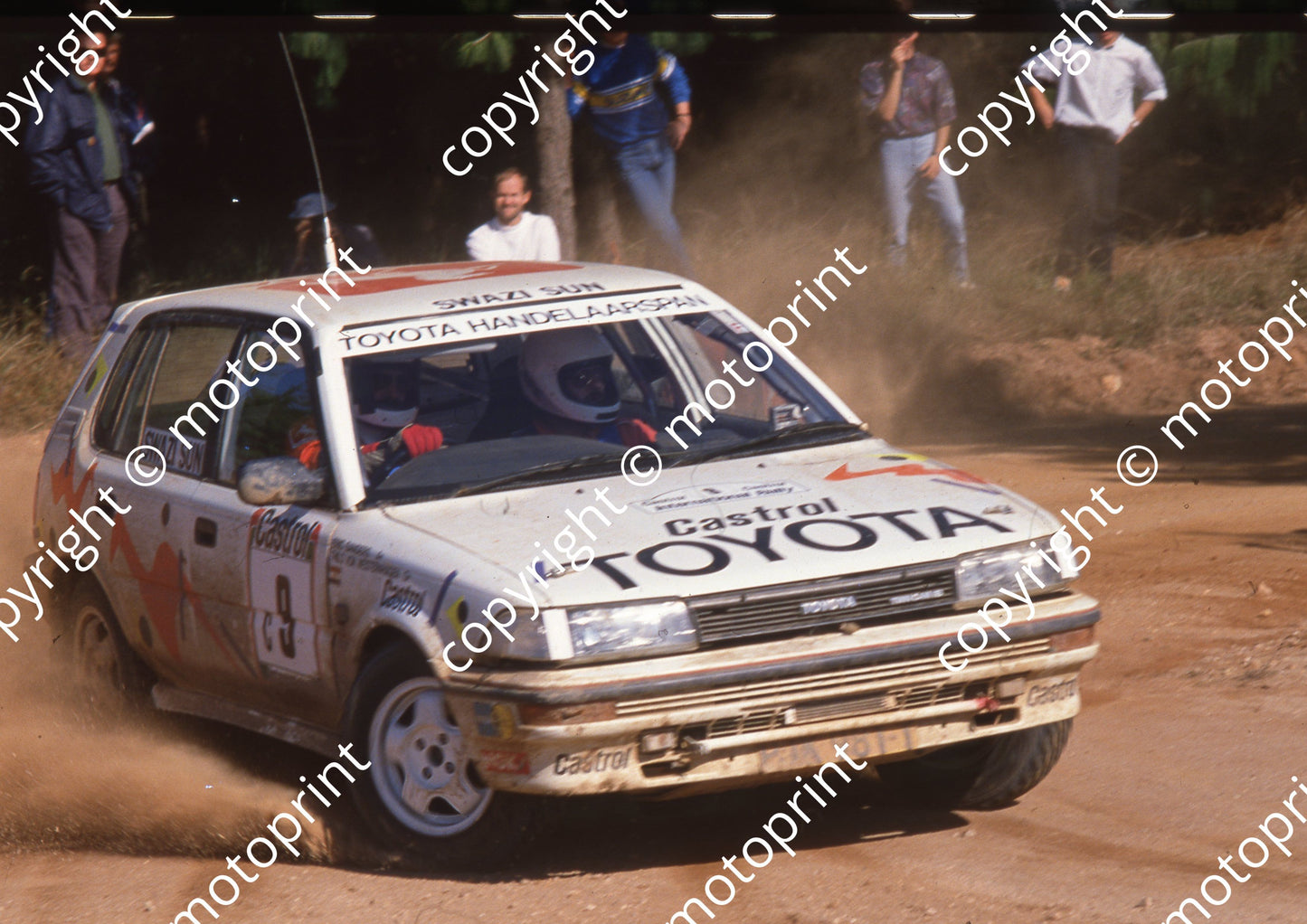 1991 Castrol Intnl 9 Eric Sanders, Thilo van WEsternhagen Conquest RSi (Watling) - Copy