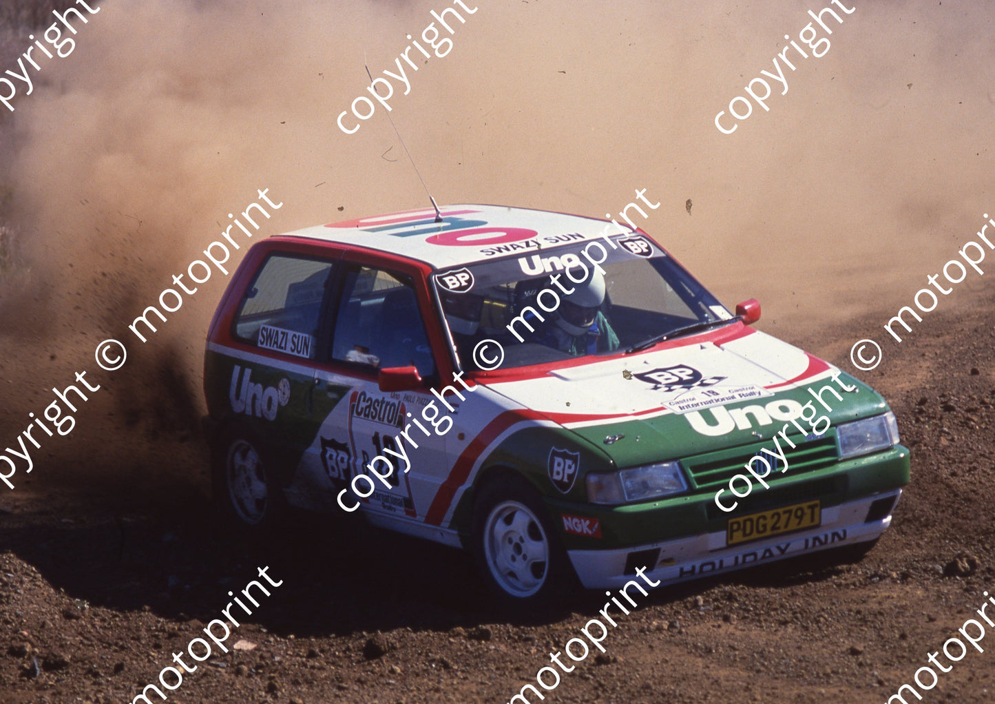 1991 Castrol Intnl Rally 19 Paolo Piazza-Musso, Neil Watt Uno Turbo (Colin Watling Photographic) (4)