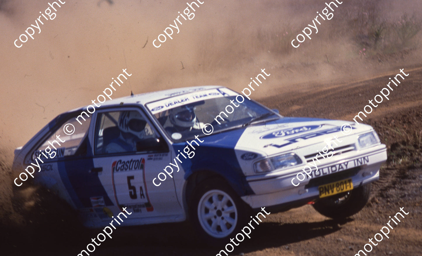 1991 Castrol Intnl Rally 5 (Glyn Hall, Martin Botha Laser (Colin Watling Photographic) (2)