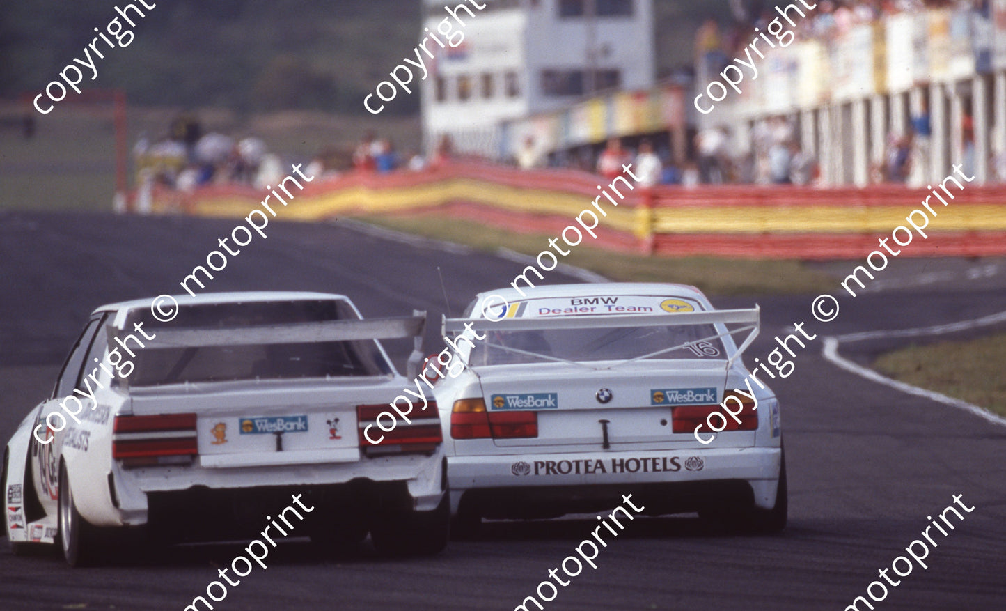 1991 EL Wesbank 16 Tony Viana BMW 535i 19 JOhan Coetzee Skyline (Colin Watling Photographic) (4)