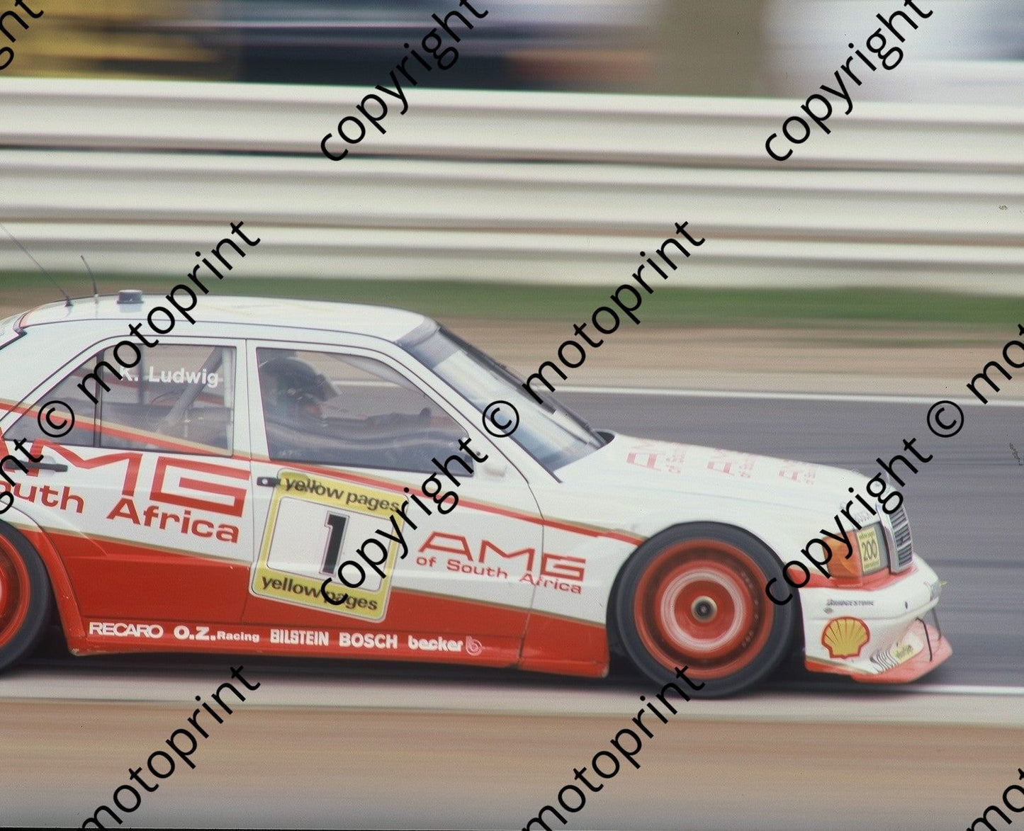 1991 Kya DTM 1 Klaus Ludwig AMG Mercedes 190 (Courtesy Roger Swan) (1)