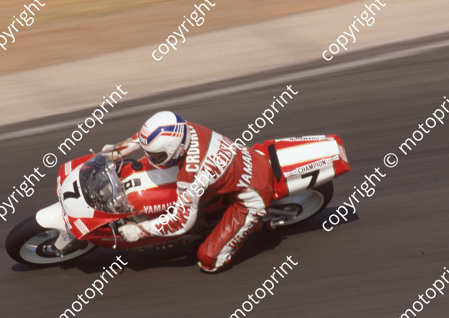 1991 Kya MC 7 Trevor Crookes Yamaha TZB (Colin Watling Photographic) (2)