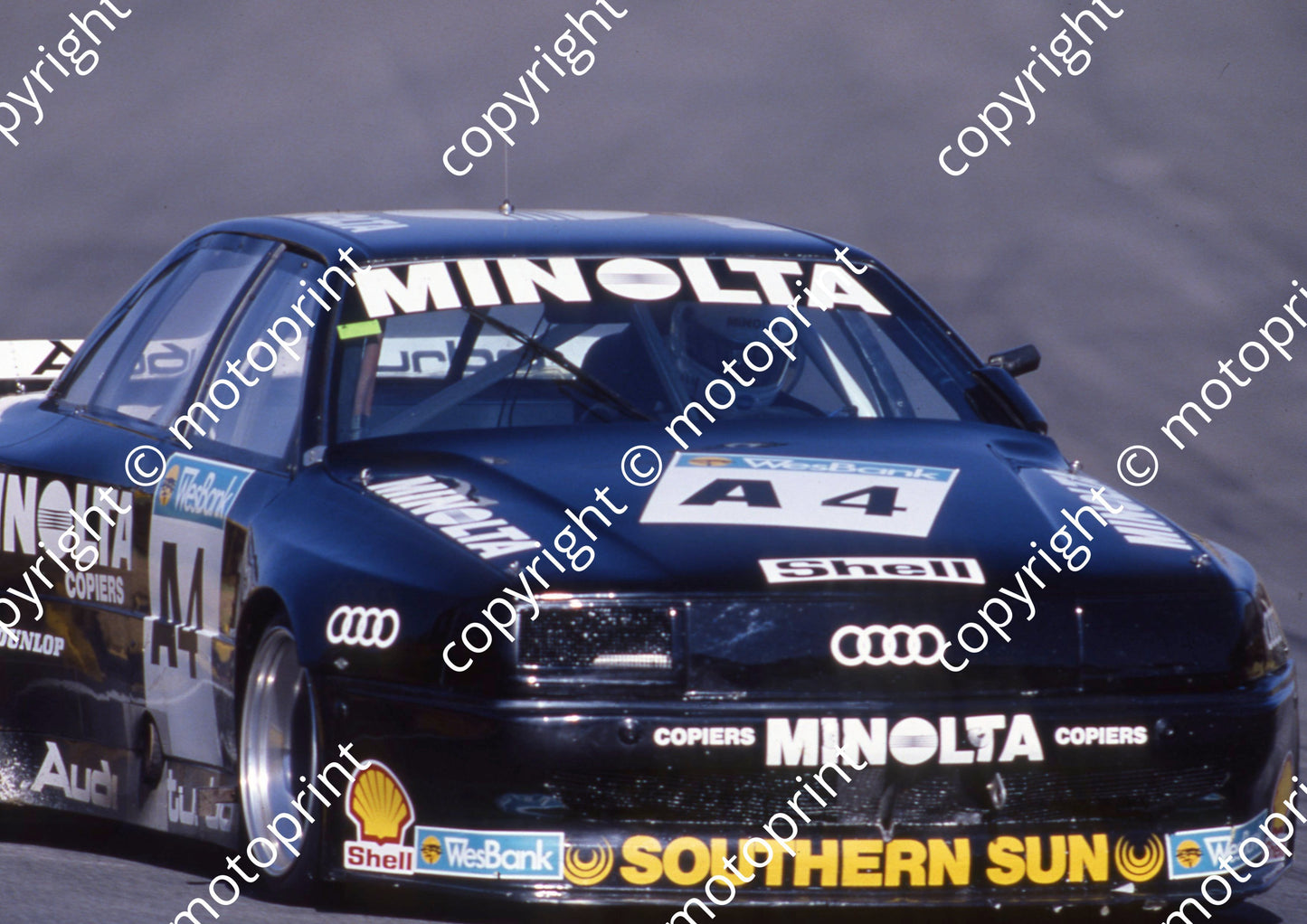 1991 Kya May Wesbank A4 Moss Audi Turbo scan (20x30cm) (Roger Swan) (1)