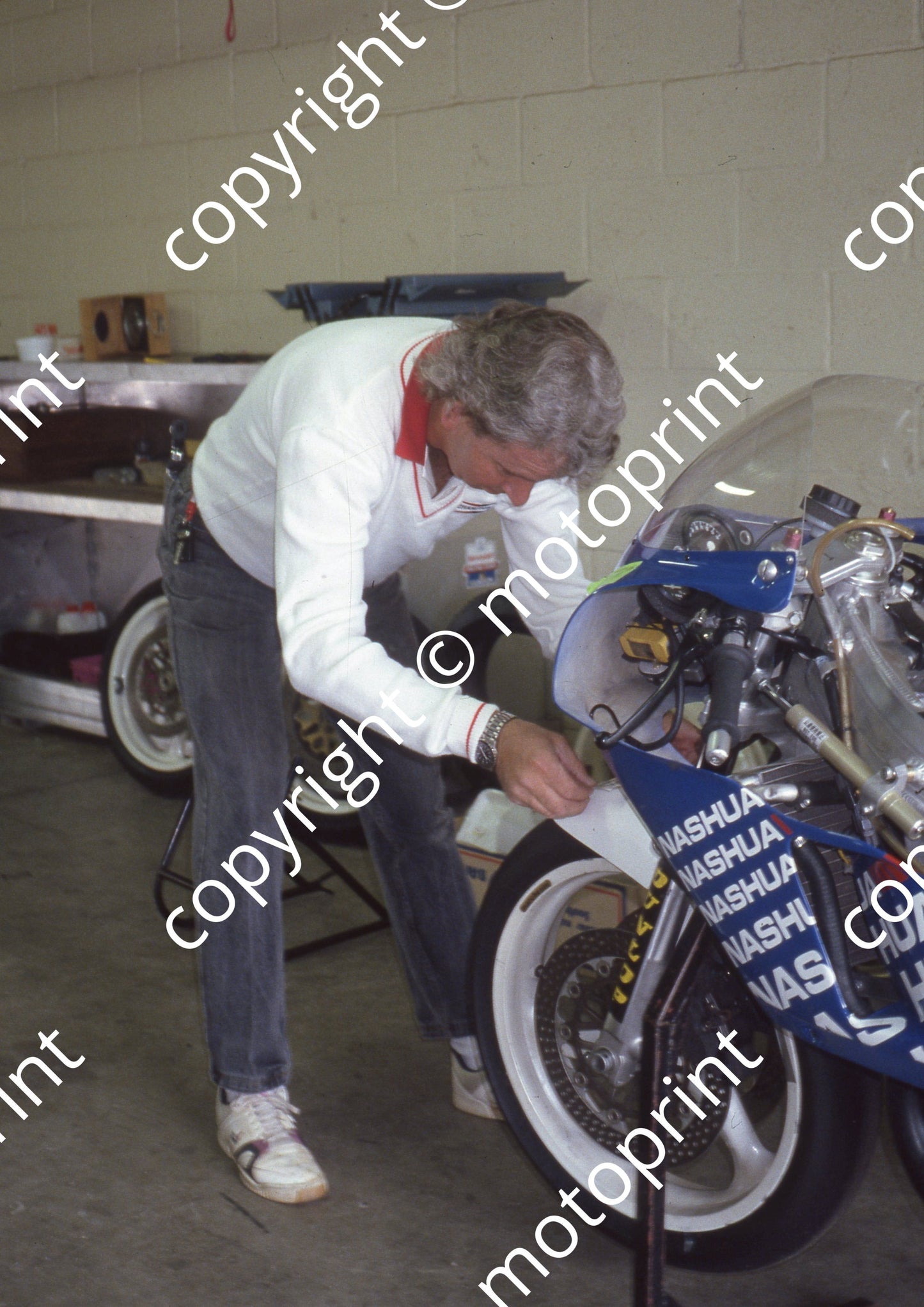 1991 Kya Nashua 250 GP 1 Russell Wood's Yamaha (Colin Watling Photographic) (1)