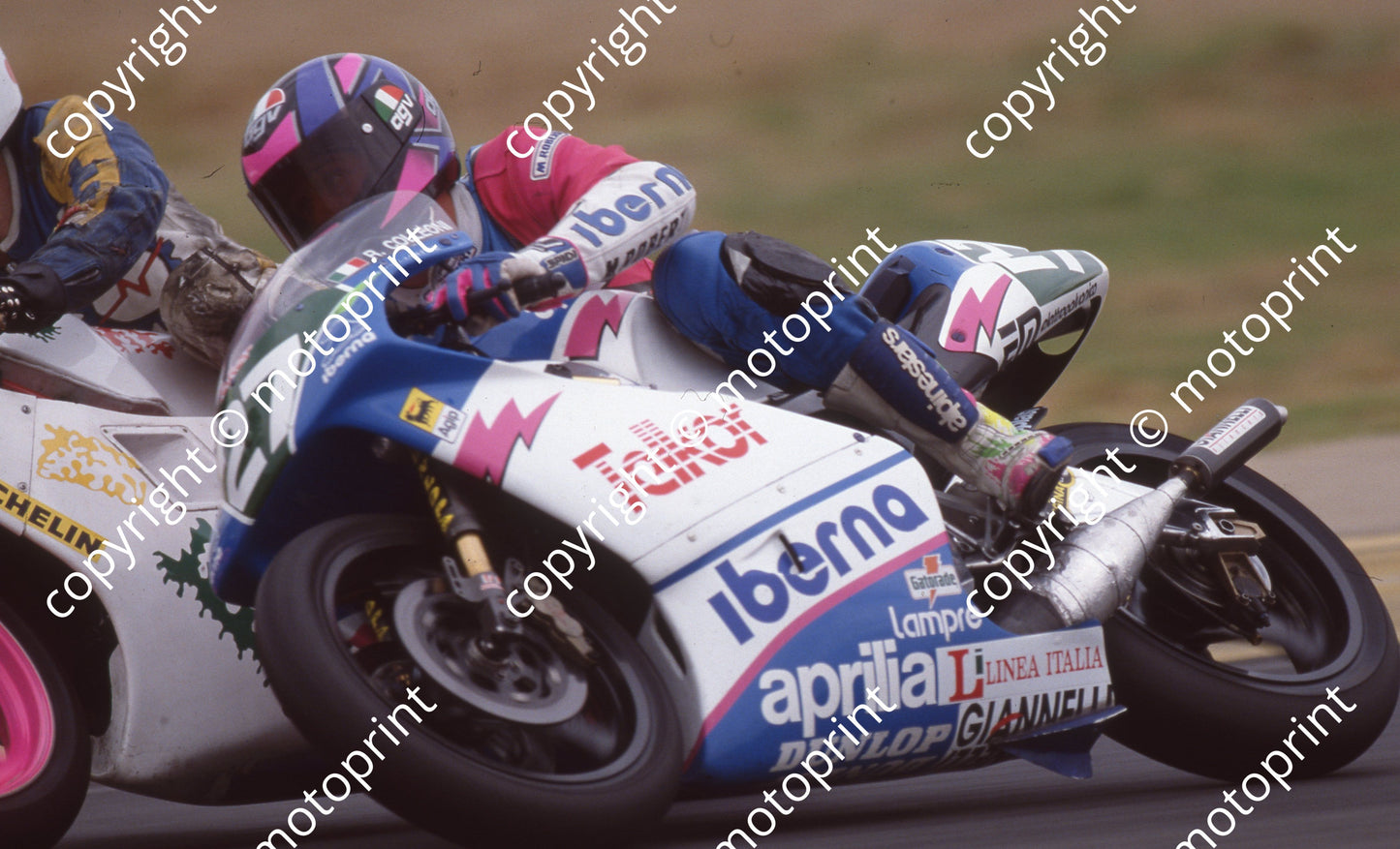 1991 Kya Nashua 250 GP 27 Renzo Colleoni Aprilia (Colin Watling Photo) (3)