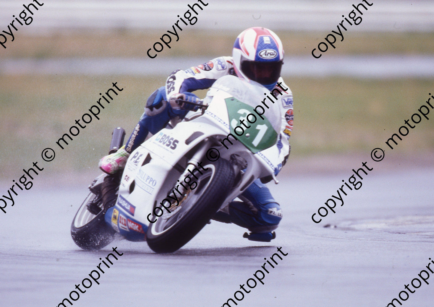1991 Kya Nashua 250 GP 31 Dario Marchetti Yamaha (Colin Watling Photographic) (2)