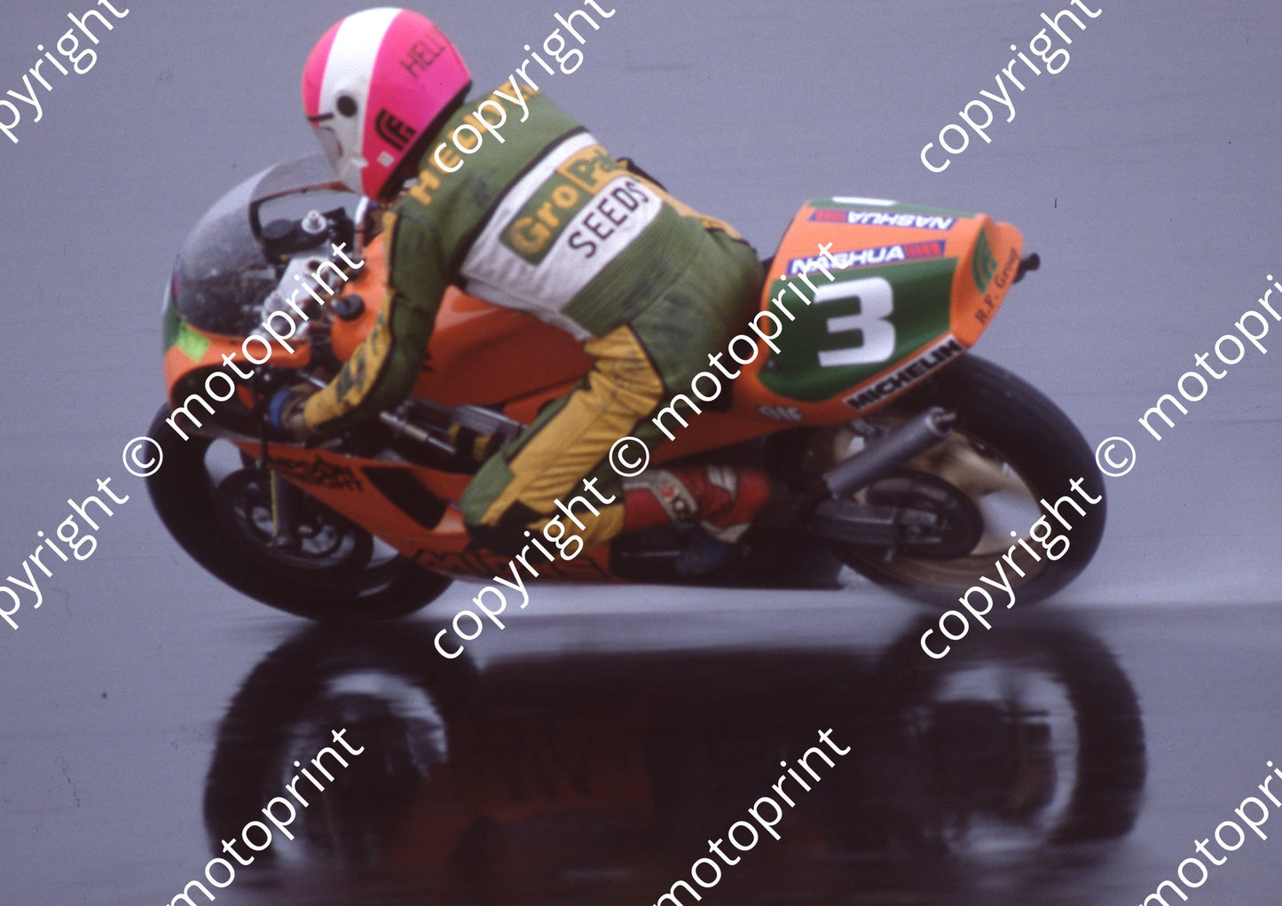 1991 Kya Nashua 250 GP 3 Kevin Hellyer Honda (Colin Watling Photographic) (3)