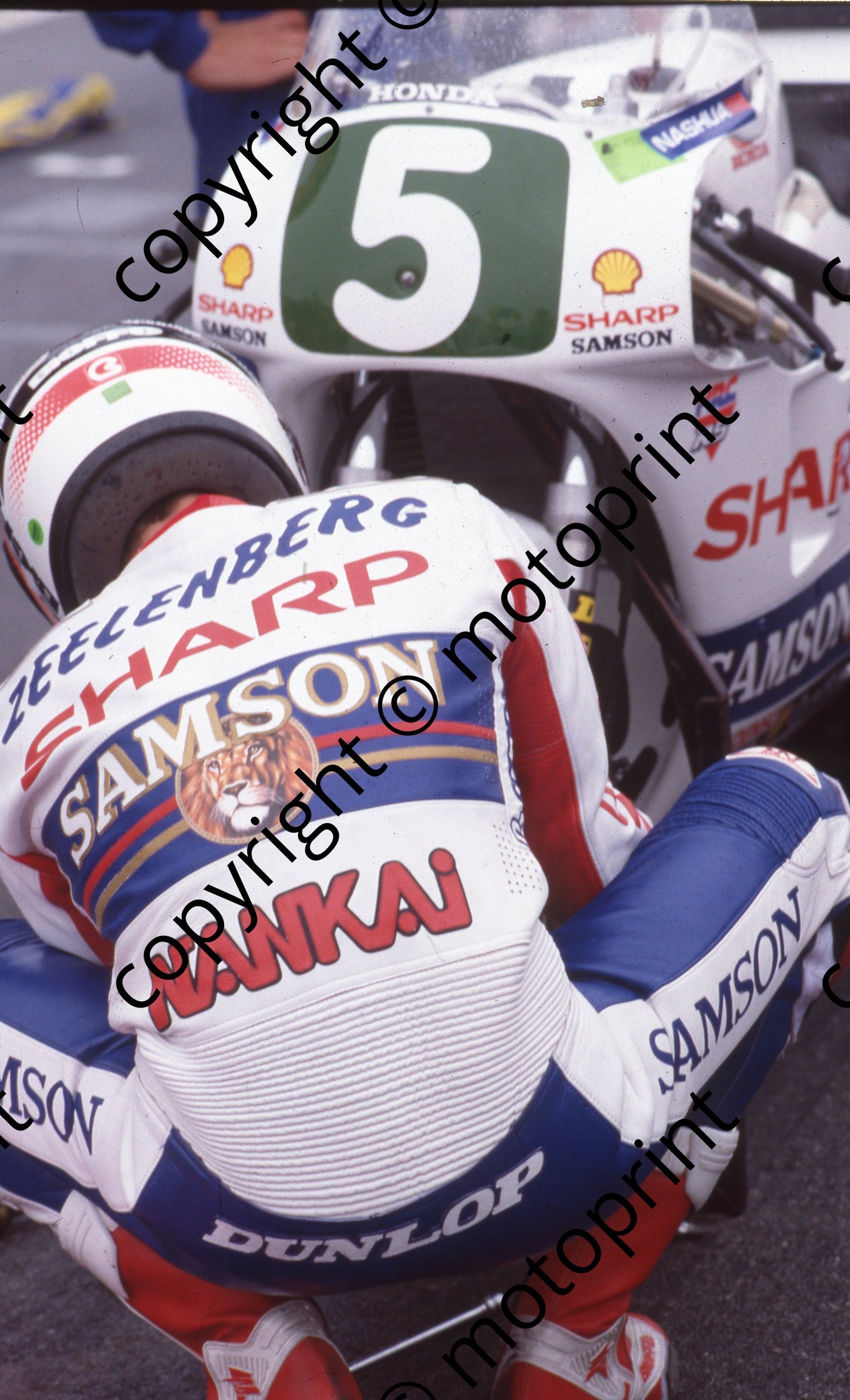 1991 Kya Nashua 250 GP 5 Wilco Zeelenberg Honda (Colin Watling Photographic) (126)