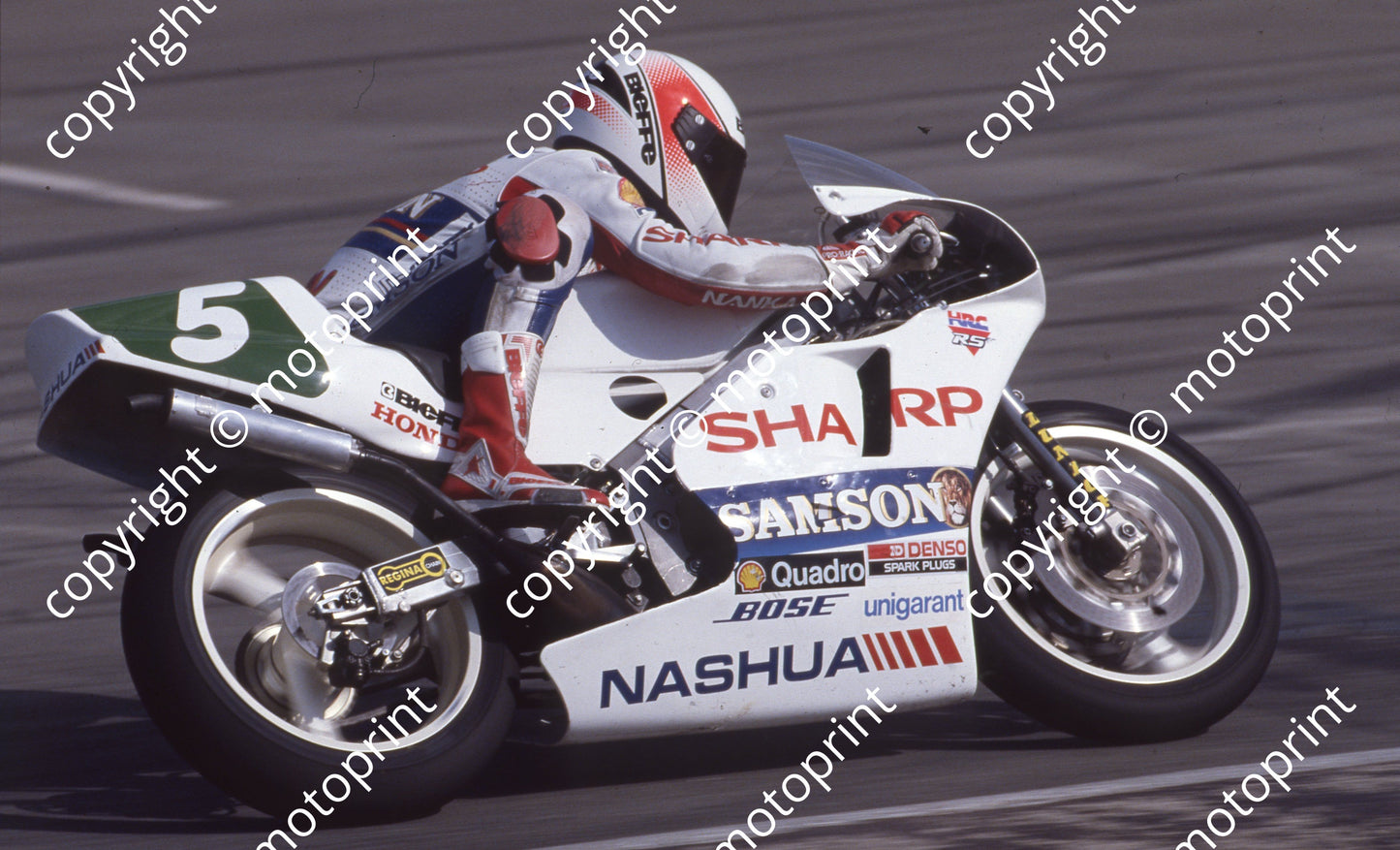 1991 Kya Nashua 250 GP 5 Wilco Zeelenberg Honda (Colin Watling Photographic) (195)