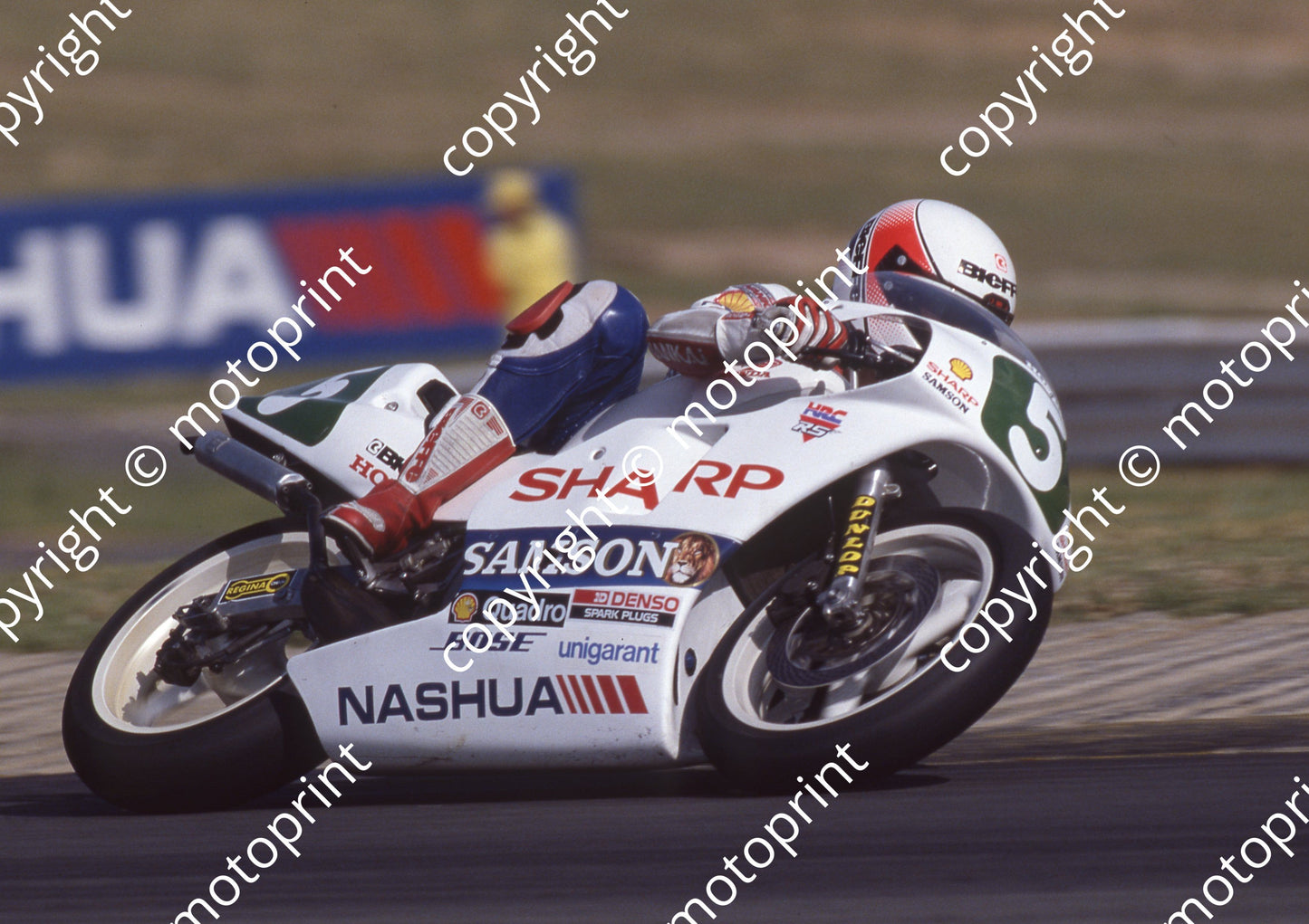 1991 Kya Nashua 250 GP 5 Wilco Zeelenberg Honda (Colin Watling Photographic) (196)