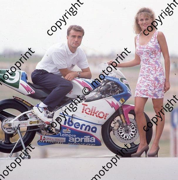 1991 Kya Nashua 250 GP 9 Franki Chili Aprilia (Watling Photo) (6)