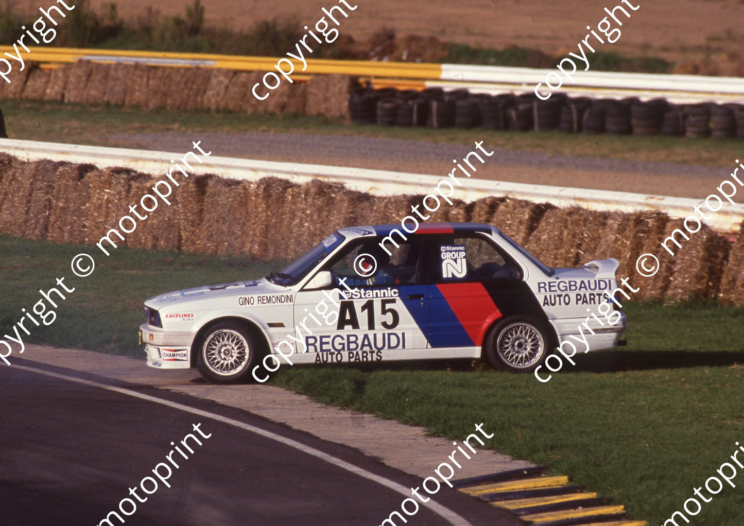1991 Kya Stannic 15 Gino Remondini BMW 325iS NOTE DIFF SCHEMES (Colin Watling Photographic) (3)